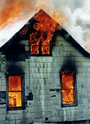 Windows Aflame Photograph by Jennifer Robin