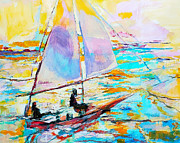 Windrift Painting by Linette Childs Windrift Painting by Linette Childs