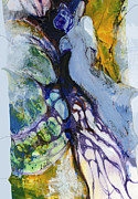 Windsong to an Ancient Tree Mixed Media by Zsanan Studio