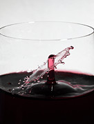 Wine Drops Collide Inside Glass Photograph by Charles Floyd Wine Drops Collide Inside Glass Photograph by Charles Floyd