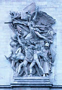 Winged Liberty / Arc de Triomphe Photograph by Ron Berezuk