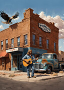 Winslow 5x7 Digital Art by Greg Joens