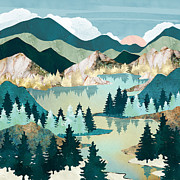 Winter Sun Digital Art by Spacefrog Designs