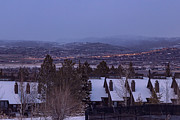 Winter Twilight Over Park City's Snowy Roofs Photograph by Brigitte Blanchette Thompson Winter Twilight Over Park City's Snowy Roofs Photograph by Brigitte Blanchette Thompson