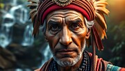 Wisdom and Serenity Portrait of a Wise Indian Man in Natural Harmony Digital Art by Sapiens Verbum Wisdom and Serenity Portrait of a Wise Indian Man in Natural Harmony Digital Art by Sapiens Verbum