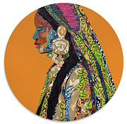 Wisdom - The Muses Collection Tapestry - Textile by Apanaki Temitayo M