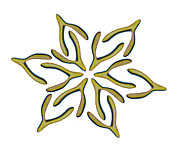 Wishbone Star  Drawing by Iris Richardson