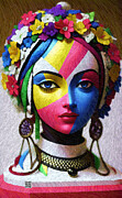 Women of all colors Painting by Rafael Salazar