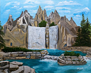 Wonder Mountain Painting by David Bigelow