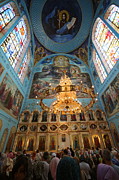 Worship in the Orthodox Temple Photograph by Alex Mir