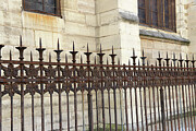 Wrought Iron Fence at Church of Saint-Severin Paris 3083 Photograph by Jack Schultz