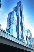 Vista Tower, Chicago River Photograph by Patrick Malon