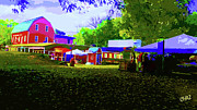 Yates Cider Mill Center Painting by CHAZ Daugherty