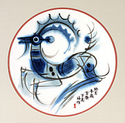 Year of the Goat Painting by Han Meilin Year of the Goat Painting by Han Meilin
