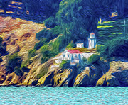 Yerba Buena Island Lighthouse Photograph by Terry Walsh
