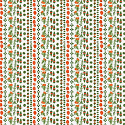 Yew Botanical Stripe, Gnome for the Holidays Collection Mixed Media by Elizabeth Reich Yew Botanical Stripe, Gnome for the Holidays Collection Mixed Media by Elizabeth Reich