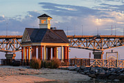 Yorktown Pavilion at Sunrise Photograph by Rachel Morrison