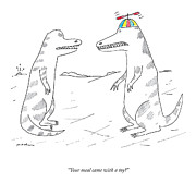 Your Meal Came With A Toy? Drawing by Michael Maslin