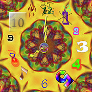 Zap O'Clock Mixed Media by Steve Mitchell Zap O'Clock Mixed Media by Steve Mitchell