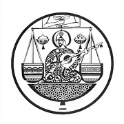 Zodiac.  Libra Drawing by Elhamy Naguib
