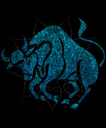 Zodiac Sign Taurus Digital Art by Flippin Sweet Gear