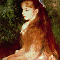 Portrait of Mademoiselle Irene Cahen d'Anvers Painting by Pierre Auguste Renoir Portrait of Mademoiselle Irene Cahen d'Anvers Painting by Pierre Auguste Renoir
