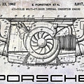 1962 Porsche Engine Patent Photograph by Jon Neidert 1962 Porsche Engine Patent Photograph by Jon Neidert