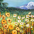 A Mountain View Painting by Jennifer Lommers A Mountain View Painting by Jennifer Lommers