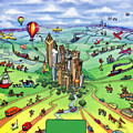 All Roads lead to Atlanta Georgia Digital Art by Kevin Middleton All Roads lead to Atlanta Georgia Digital Art by Kevin Middleton