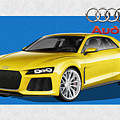 Audi Sport Quattro Concept with 3 D Badge Photograph by Serge Averbukh Audi Sport Quattro Concept with 3 D Badge Photograph by Serge Averbukh