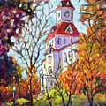 Benton County Courthouse Painting by Mike Bergen Benton County Courthouse Painting by Mike Bergen