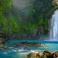 Blue Waterfall Photograph by Rikk Flohr Blue Waterfall Photograph by Rikk Flohr