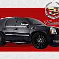 Cadillac Escalade with 3 D Badge Photograph by Serge Averbukh Cadillac Escalade with 3 D Badge Photograph by Serge Averbukh