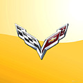 Chevrolet Corvette 3D Badge on Yellow Photograph by Serge Averbukh Chevrolet Corvette 3D Badge on Yellow Photograph by Serge Averbukh