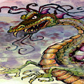 Dragon Painting by Kevin Middleton Dragon Painting by Kevin Middleton