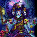 Enlightened Shiva Painting by Guruji Aruneshvar Paris Art Curator Katrin Suter Enlightened Shiva Painting by Guruji Aruneshvar Paris Art Curator Katrin Suter