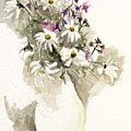 Flower study ten Painting by Darren Cannell Flower study ten Painting by Darren Cannell