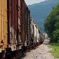 Freight Train Photograph by Kenny Glover Freight Train Photograph by Kenny Glover
