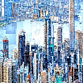 Hong Kong Skyline Digital Art by Rafael Salazar Hong Kong Skyline Digital Art by Rafael Salazar