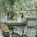 La Grenouillere Painting by Pierre Auguste Renoir La Grenouillere Painting by Pierre Auguste Renoir
