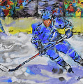 Lightning Strike Painting by Jyotika Shroff Lightning Strike Painting by Jyotika Shroff