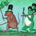 Luck Of The Irish #1 Painting by Margaryta Yermolayeva