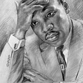 Martin Luther King Jr Drawing by Ylli Haruni Martin Luther King Jr Drawing by Ylli Haruni