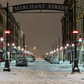 Merchant Street  #2 by George Strohl