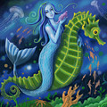 Mermaid Digital Art by Valerie White Mermaid Digital Art by Valerie White
