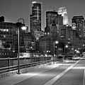 Minneapolis Skyline from Stone Arch Bridge Photograph by Jon Holiday Minneapolis Skyline from Stone Arch Bridge Photograph by Jon Holiday