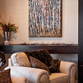 Moonlight Aspens Painting by Sheila Johns Moonlight Aspens Painting by Sheila Johns