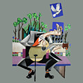 Music A Gift From The Holy Spirit Painting by Anthony Falbo Music A Gift From The Holy Spirit Painting by Anthony Falbo