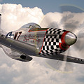 P-51 Mustang Big Beautiful Doll Digital Art by Airpower Art P-51 Mustang Big Beautiful Doll Digital Art by Airpower Art