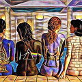 Pink Floyd Collection Mixed Media by Marvin Blaine Pink Floyd Collection Mixed Media by Marvin Blaine